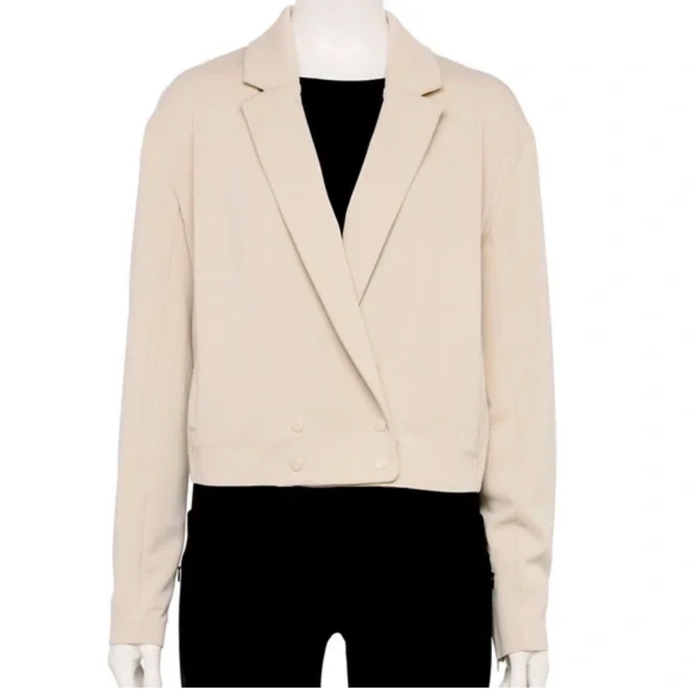 Women’s FLX Double Breasted Crop Blazer Size Medium